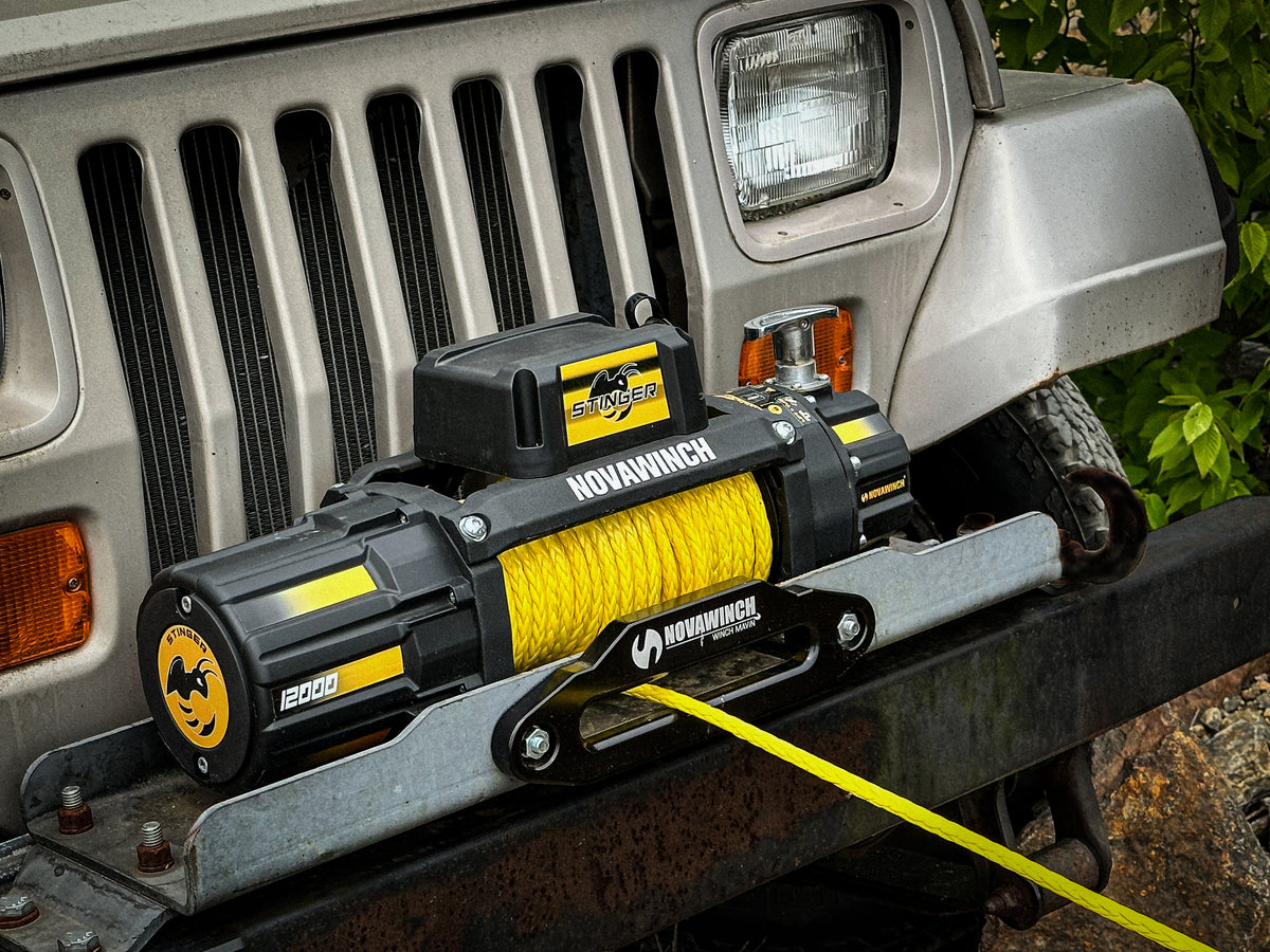 Novawinch Stinger 12,000 Recovery Winch, 12v, Wireless