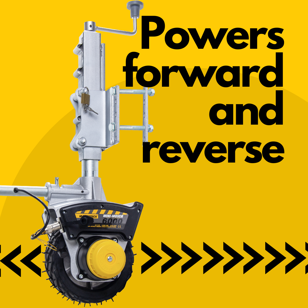Novawinch Mini Mover 3 - Electric Powered Trailer dolly, 12v - 6,000 lbs capacity