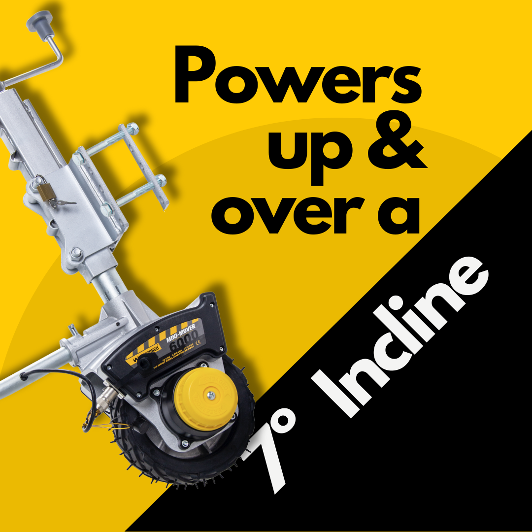 Novawinch Mini Mover 3 - Electric Powered Trailer dolly, 12v - 6,000 lbs capacity