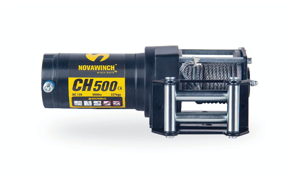 CH500 Hoist 12v, 15' Wire Cable,
