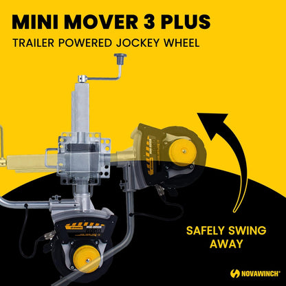Novawinch Mini Mover 3 PLUS- Foldable Electric Powered Trailer dolly, 12v - 6,000 lbs capacity (Copy)